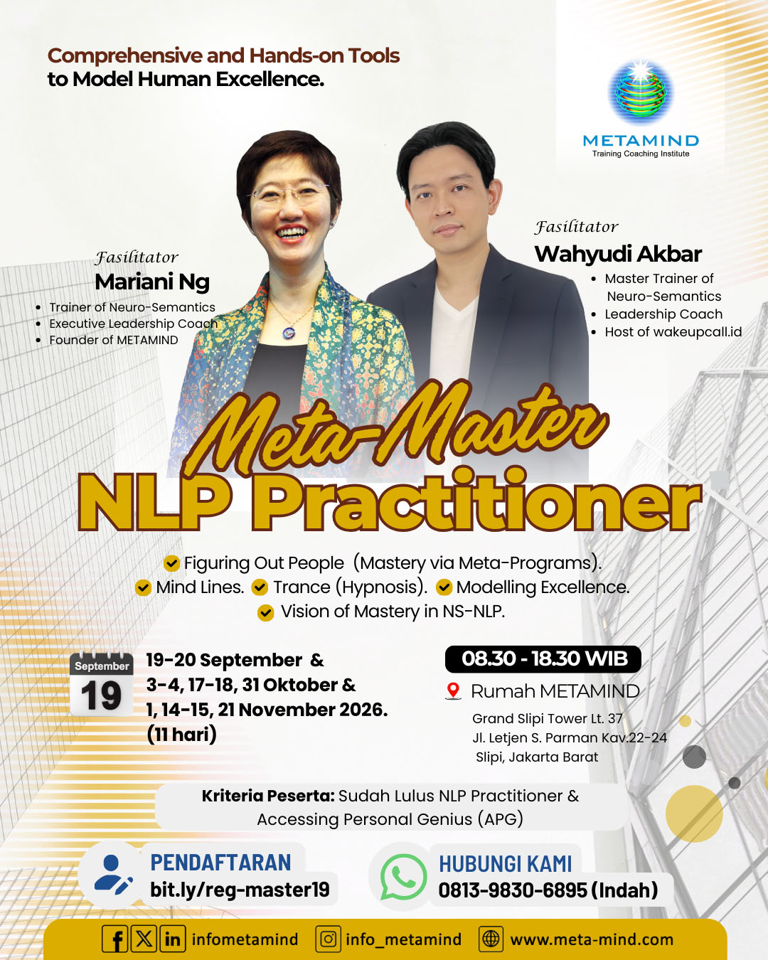 Flyer Event Meta-Masters NLP